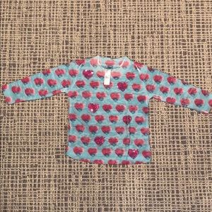 Stella Blu 3-6 month heart long sleeve top